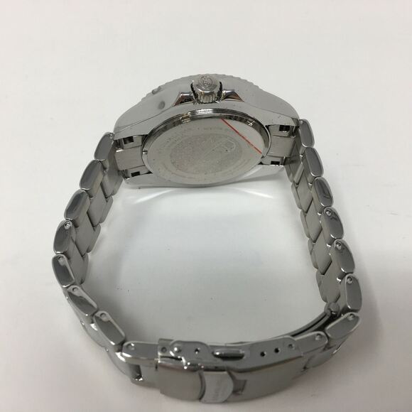 Men's Stuhrling Depthmaster 3940 Miyota Movement Diver Watch, Size 42mm - Silver - Picture 9 of 11